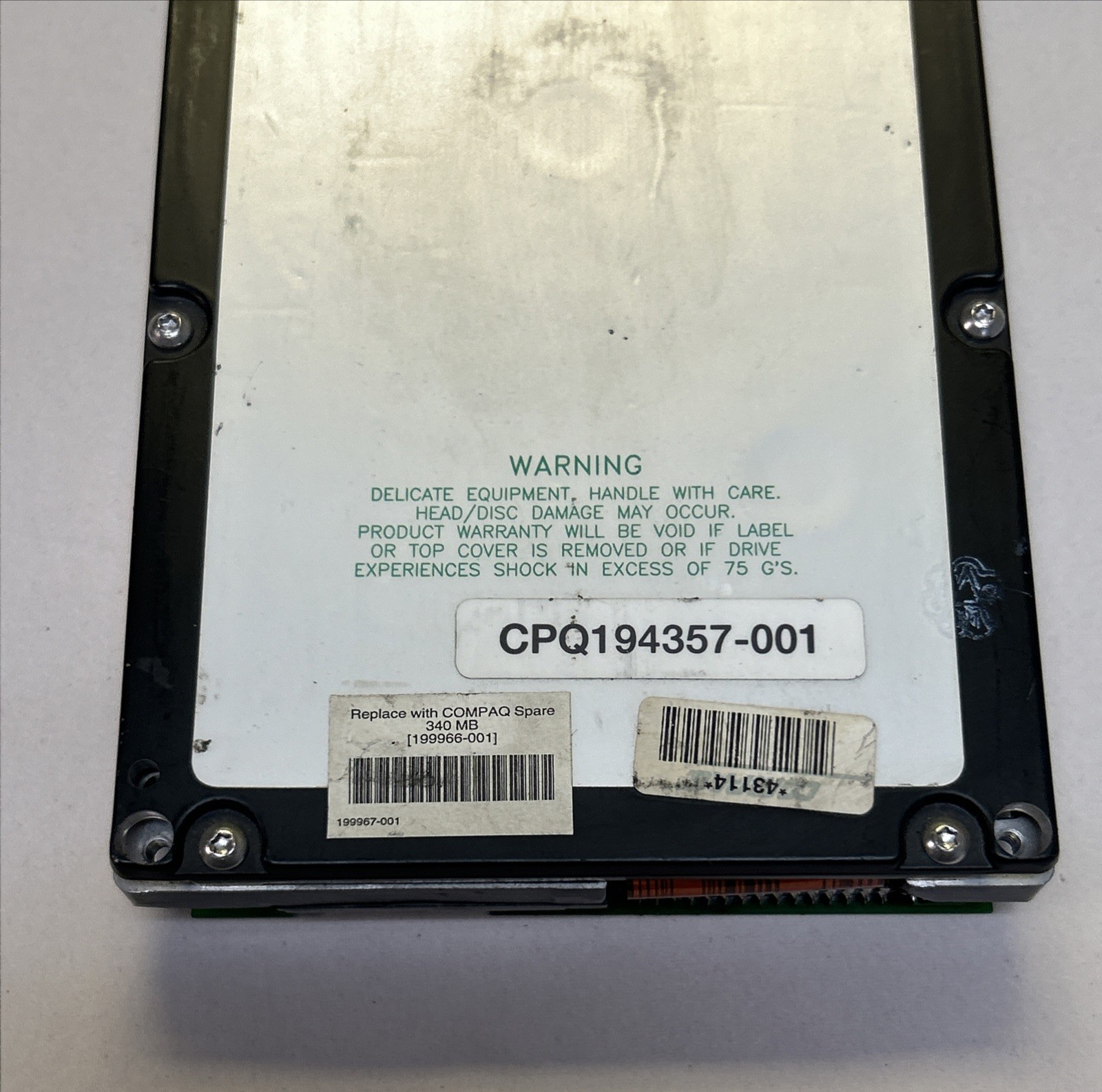 SEAGATE,ST3390A,HARD DRIVE 341.31MB
