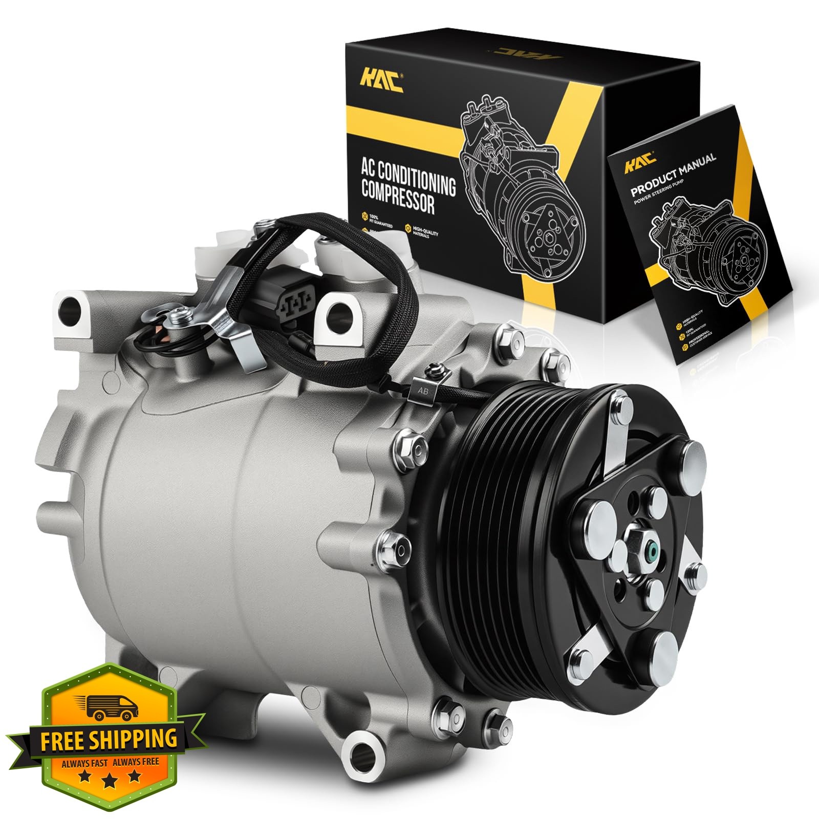 KAC A/C Compressor 58886 for Acura TSX 04-08