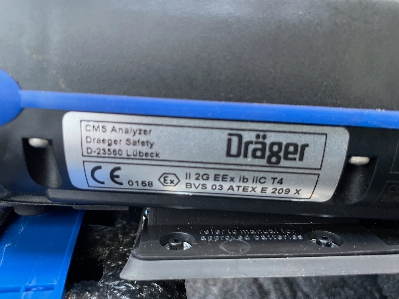 Drager CMS Emergency Response Kit – For Parts/Repair