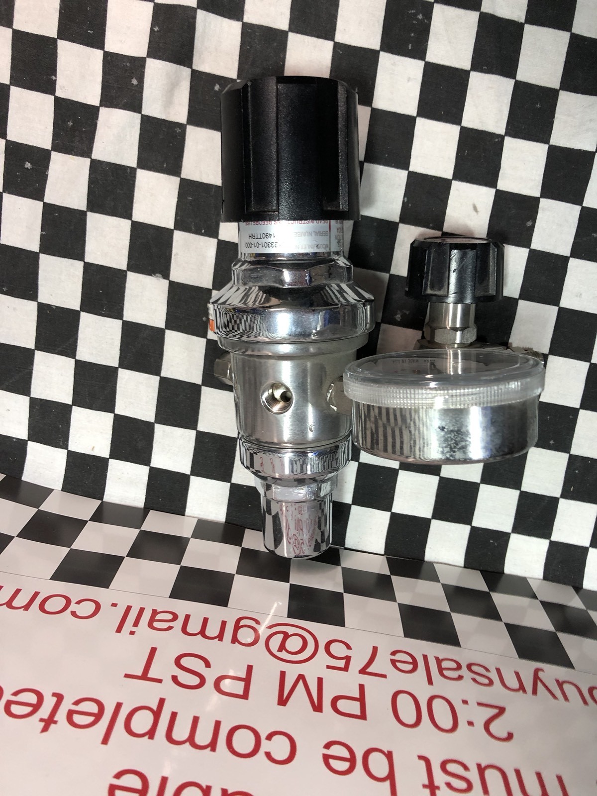 CONCOA REGULATOR WITH GAUGE, 212301-01-000, SHIPSAMEDAY,