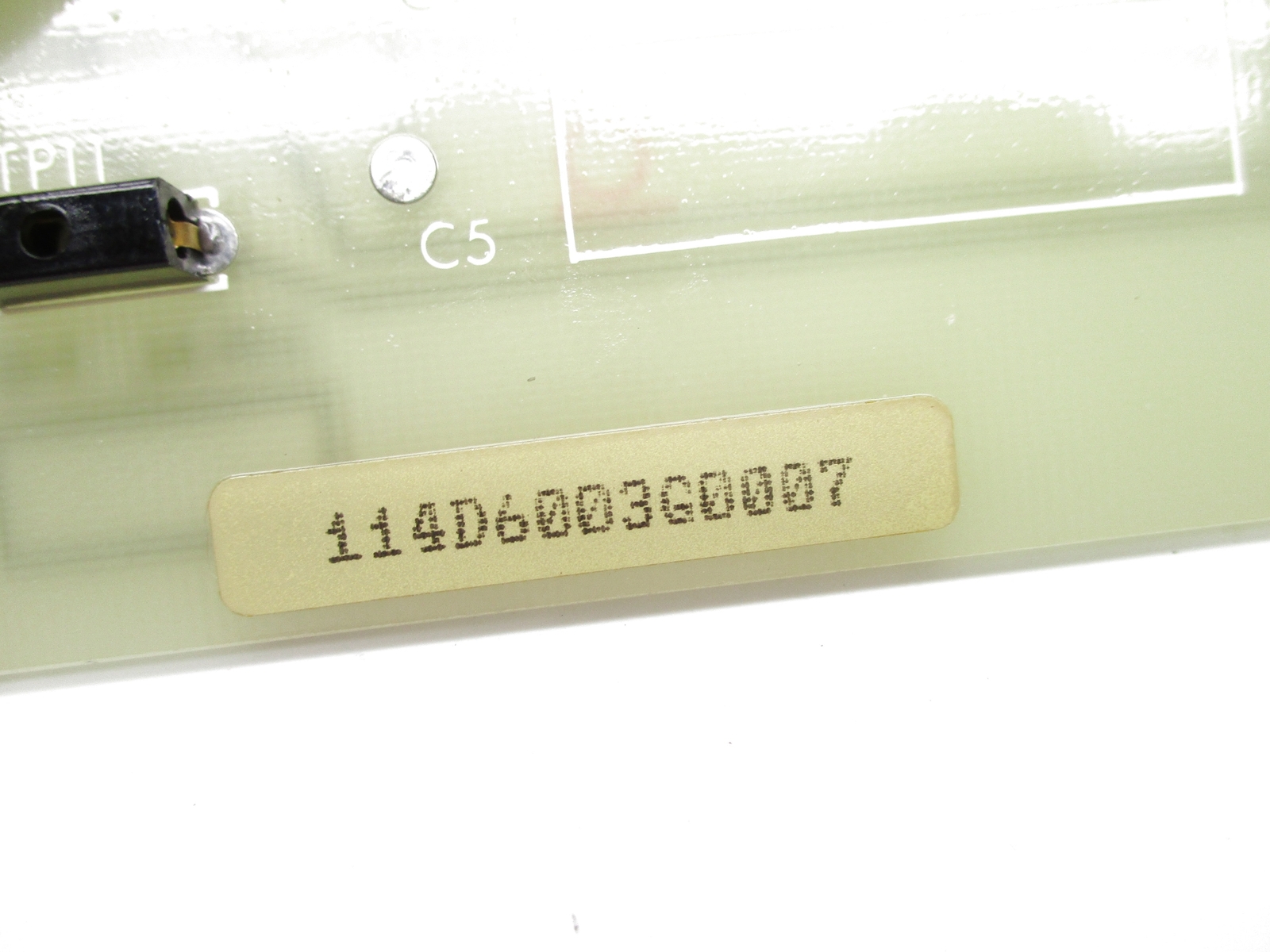 GENERAL ELECTRIC 114D6003G0007 114D6002B NSNP