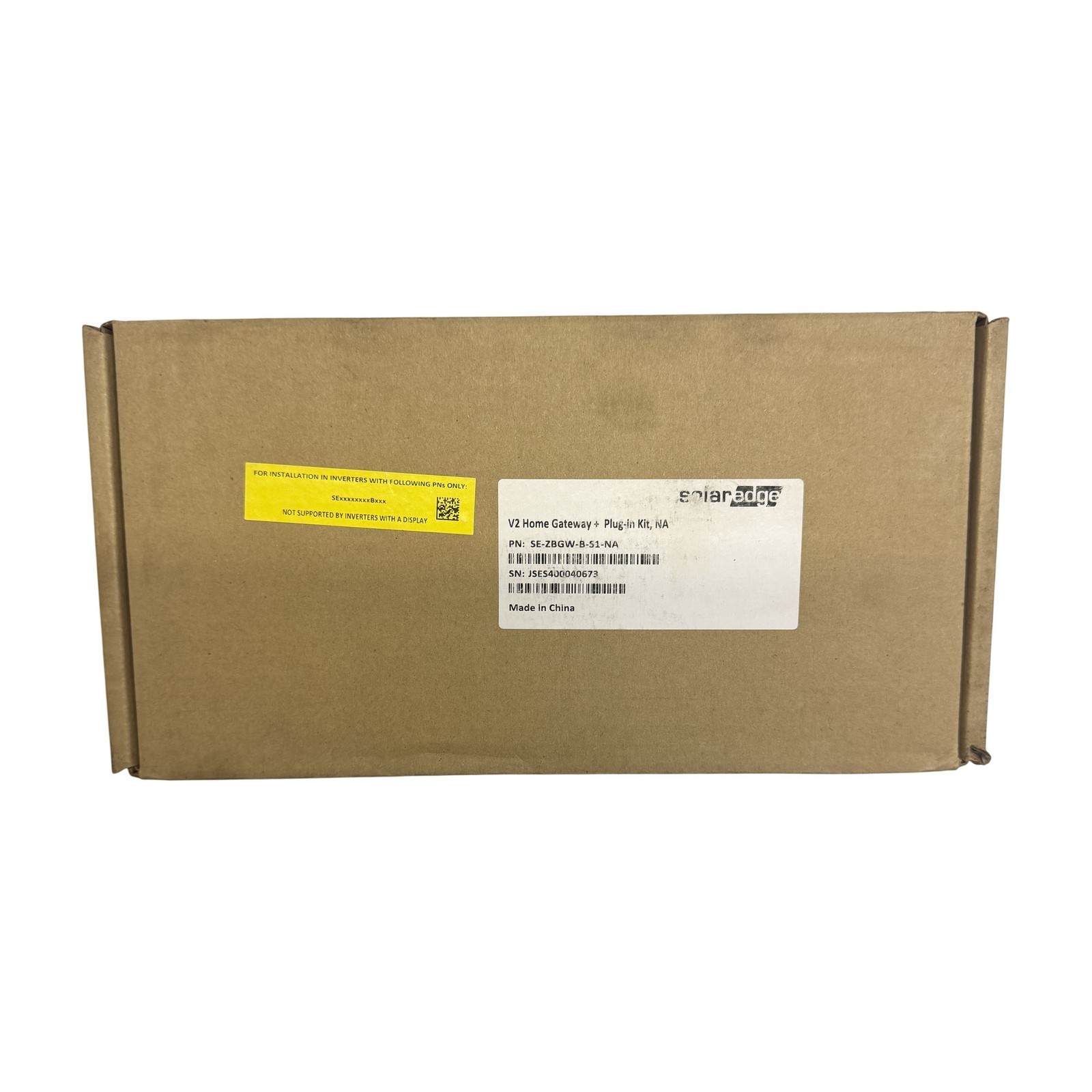 SolarEdge SE-ZBGW-B-S1-NA V2 Home Gateway + Plug-In Kit ZigBee NA