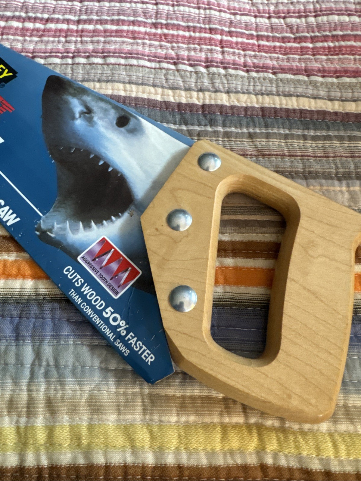 Stanley 15-334 Shortcut Toolbox Saw Hardened Teeth Hardwood Handle 15″ Blade