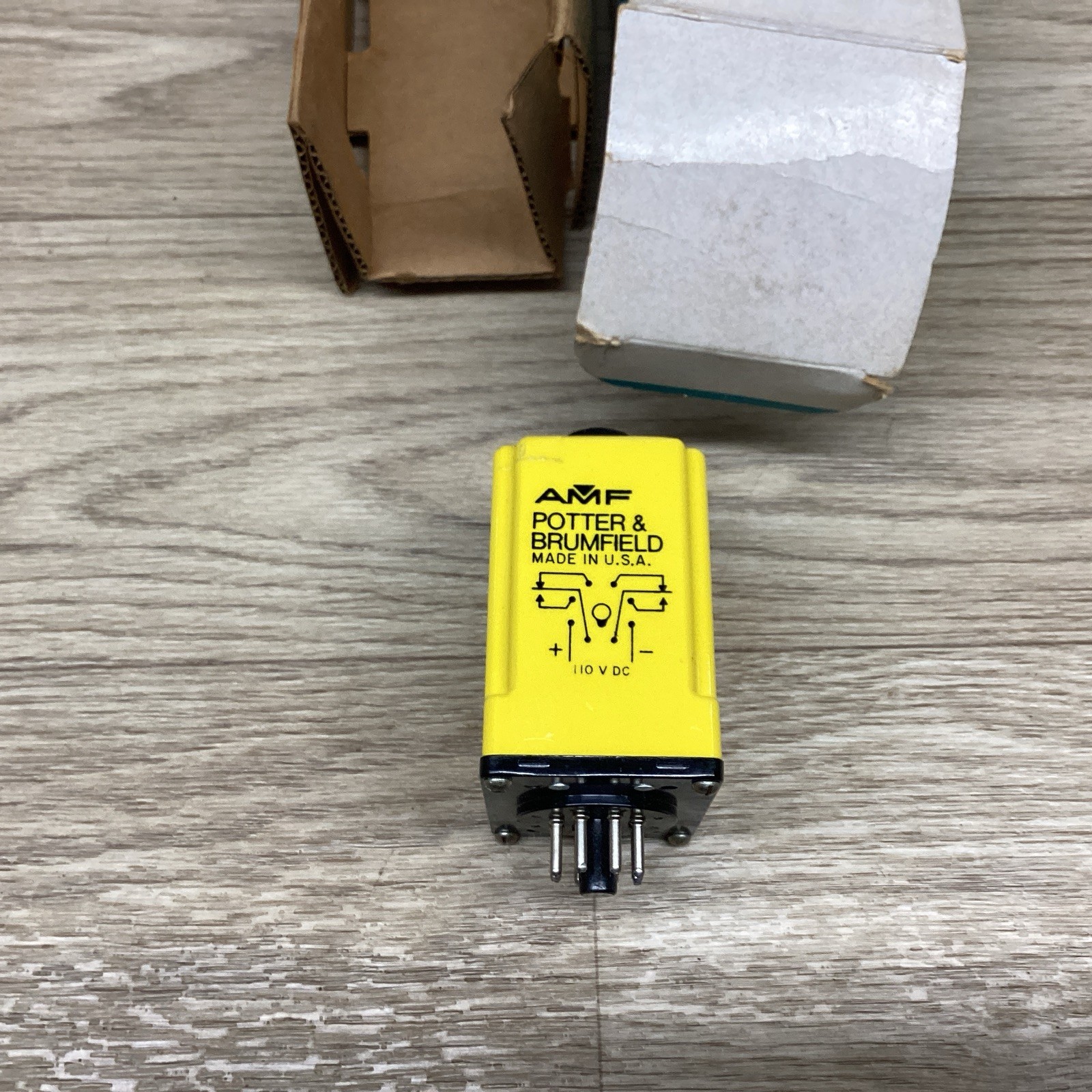 AMF POTTER & BRUFIELD TIME DELAY RELAY CDD-38-60007 120 SEC #817PT143*CO