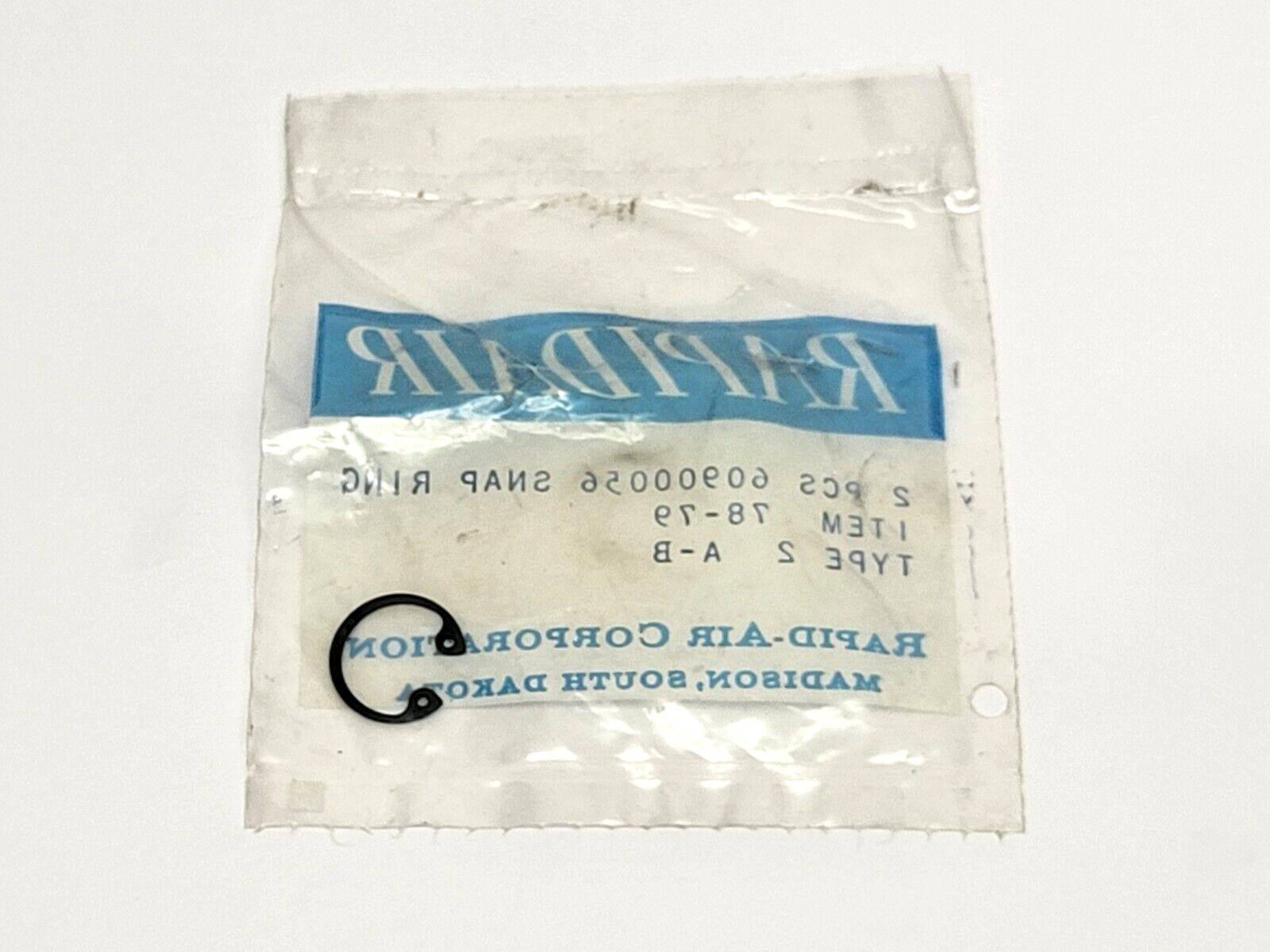 Rapidair 60900056 Snap Ring 1/16″ x 11/16″ x 13/16″