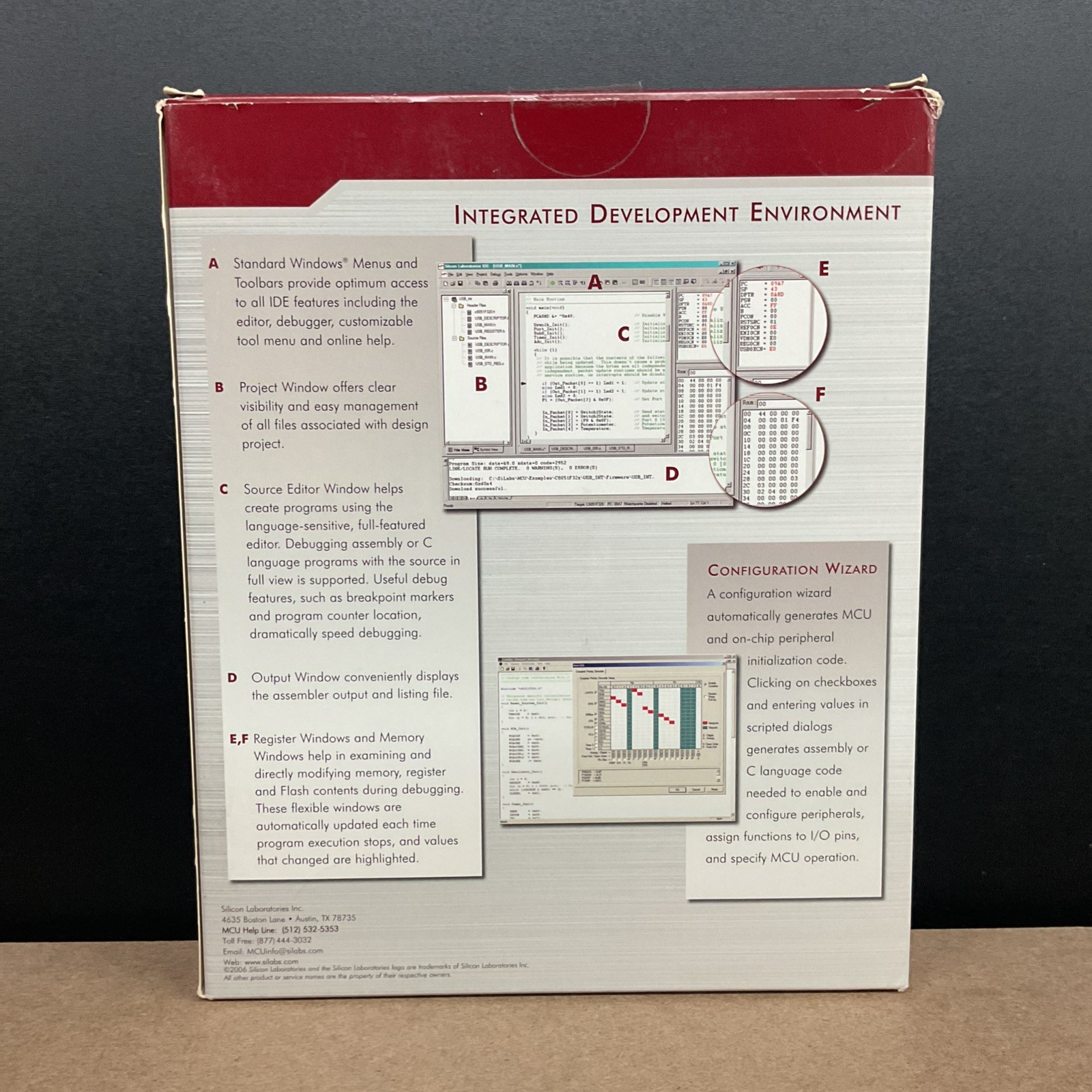 Silicon Laboratories Development Kit Type C8051F410DK