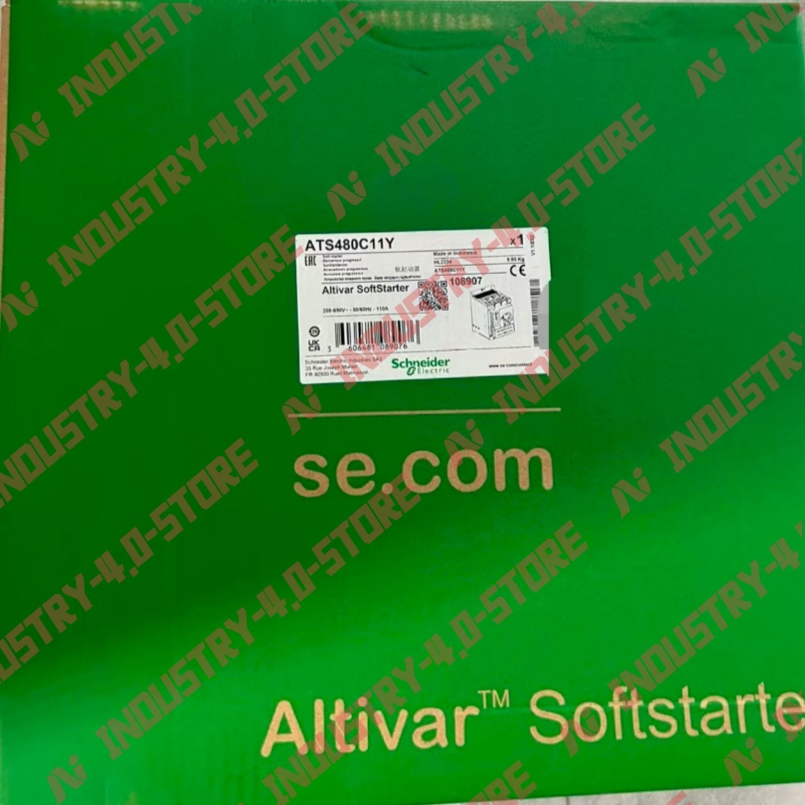 Schneider ATS480C11Y 110A 55kW Soft Starter#1pcs new in box