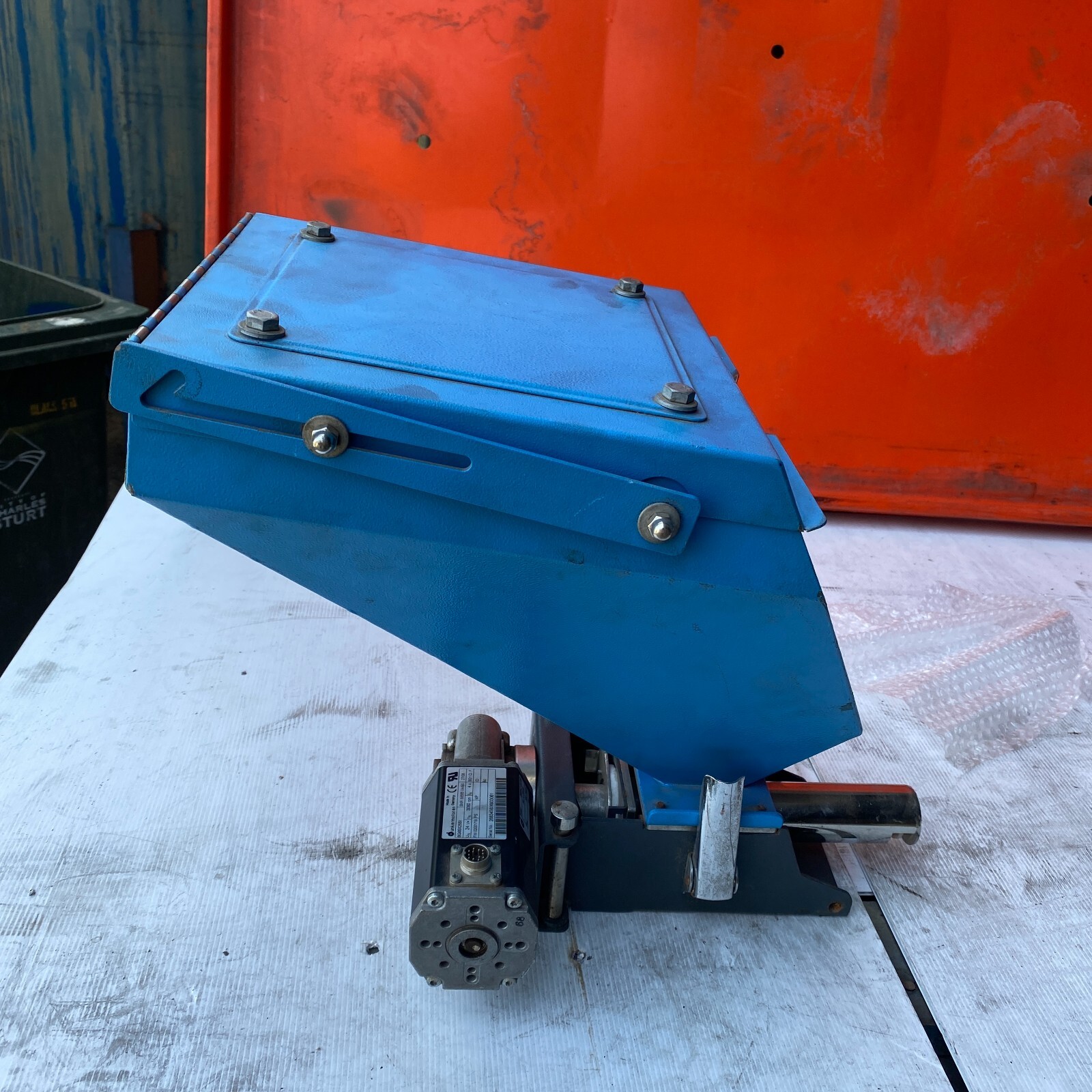 Shini SCM Volumetric Doser Plastic Hopper Dispenser Stainless Auger SCM-38-16-CE