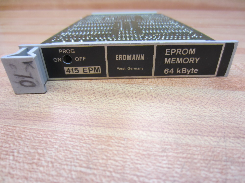 Erdmann 4439-810a 415 EPM EPROM Memory Board 4439-811a