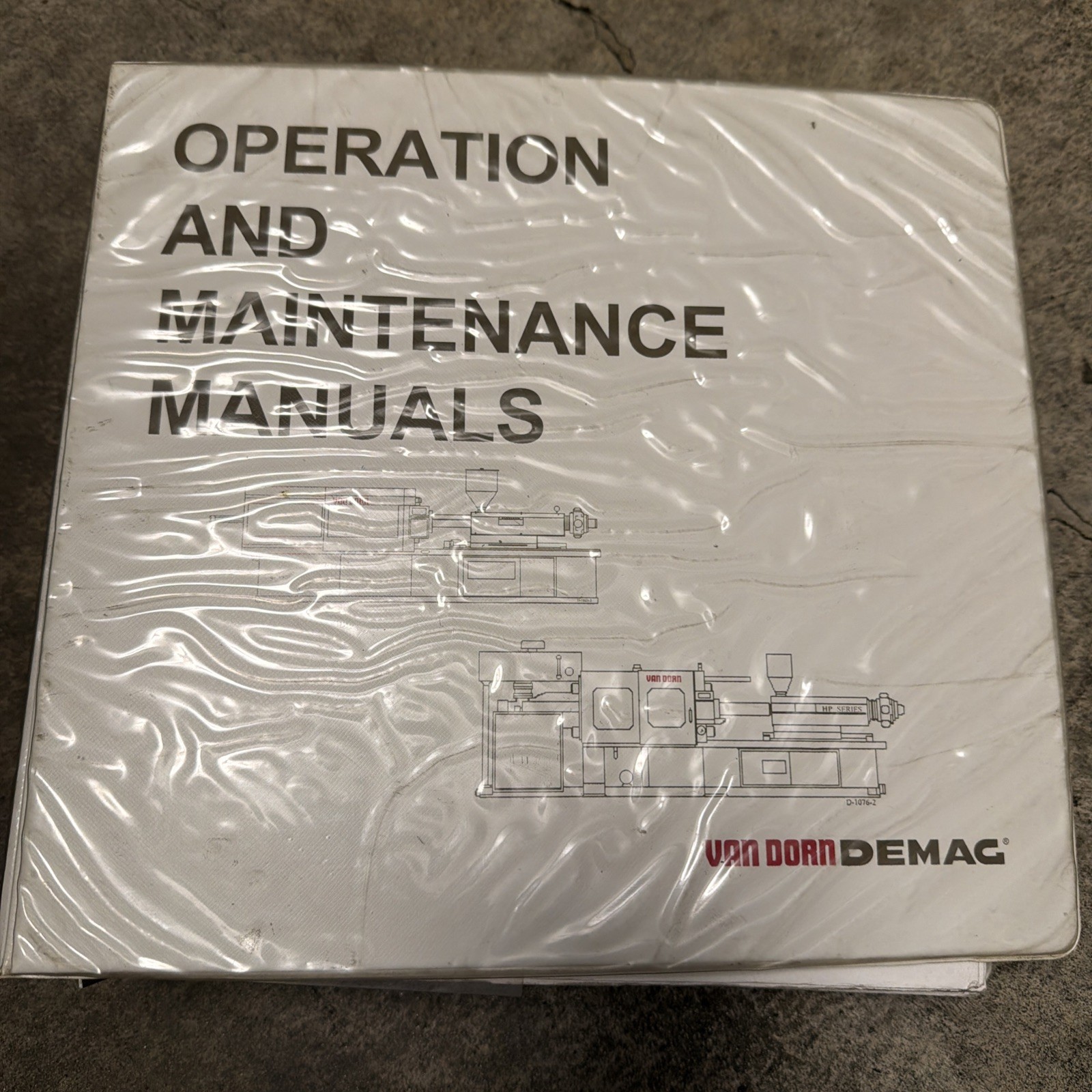 Van Dorn/ Demag Operation And Maintenance manuals- Original/1990s