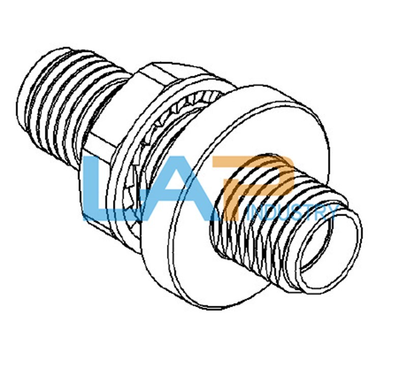 1PCS New For SMA5753 F-F HS vacuum sealed female/female adapters