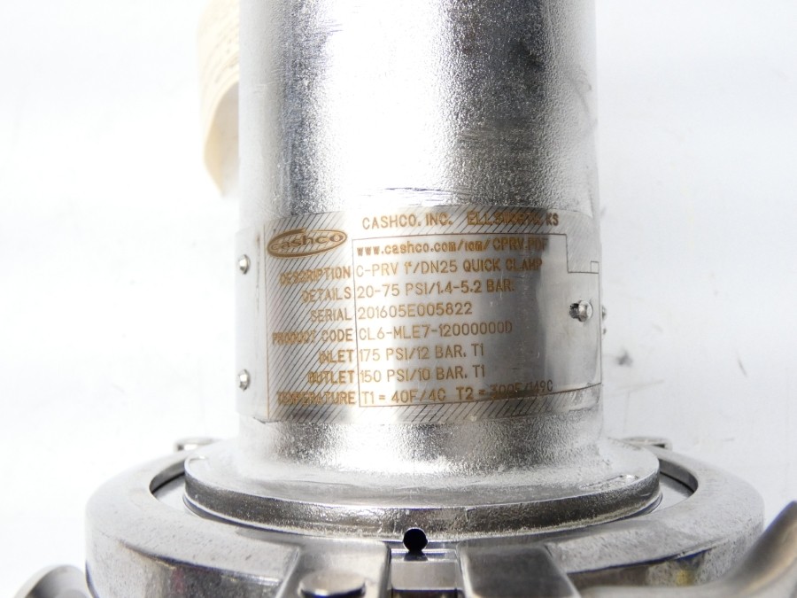 CASHCO C-PRV1″/DN25 CL6-MLE7-12000000D 20-75PSI NSNP