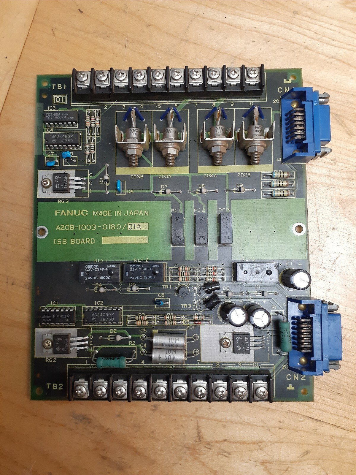 FANUC A20B-1003-0180/01A ISB BOARD // A350-1003-T184/01 // Used-Working // L@@K
