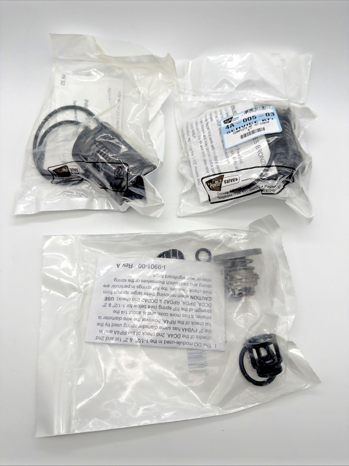 Apollo 4A-005-10 Repair Kit 1″ 4A Series Backflow Internal Parts Kit