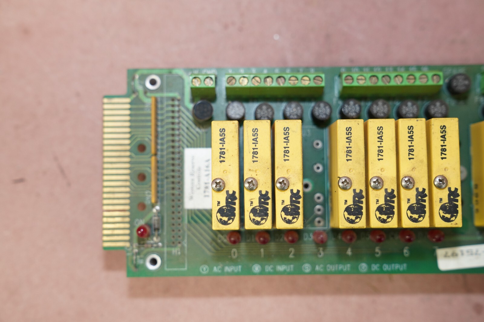 WRC D-98-B66 Circuit Board With 15 Relays. RELAYS IN DESCRIPTION