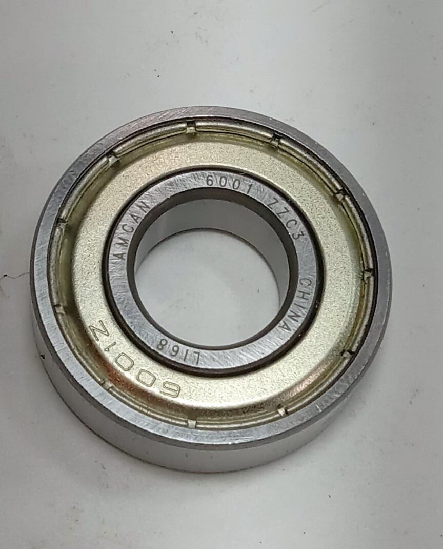 1 NEW AMCAN 6001 ZZC3 DOUBLE SHIELDED BALL BEARING NNB ***MAKE OFFER***