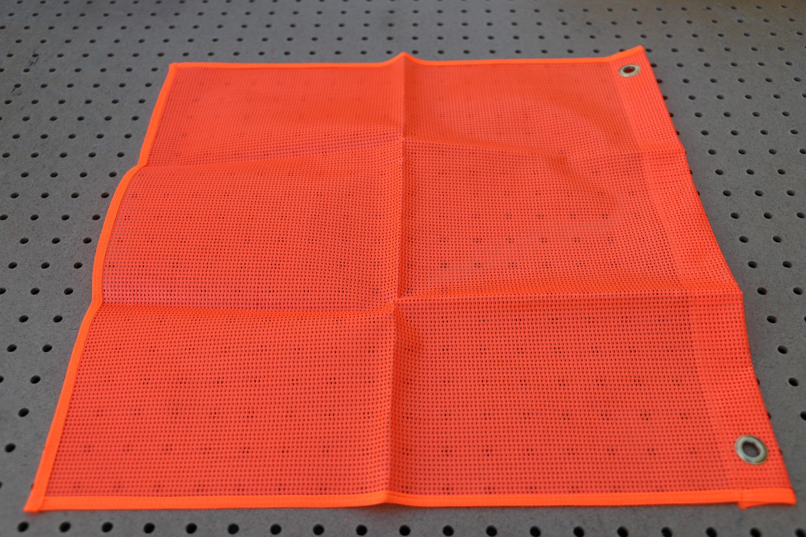 PVC COATED 18″ x 18″ ORANGE FLAG