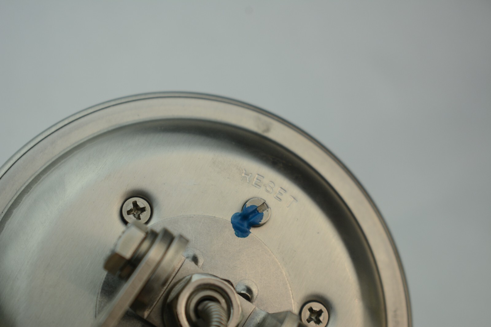 Palmer Industrial Temperature Gauge Liquid filled 0-240F Glass Face