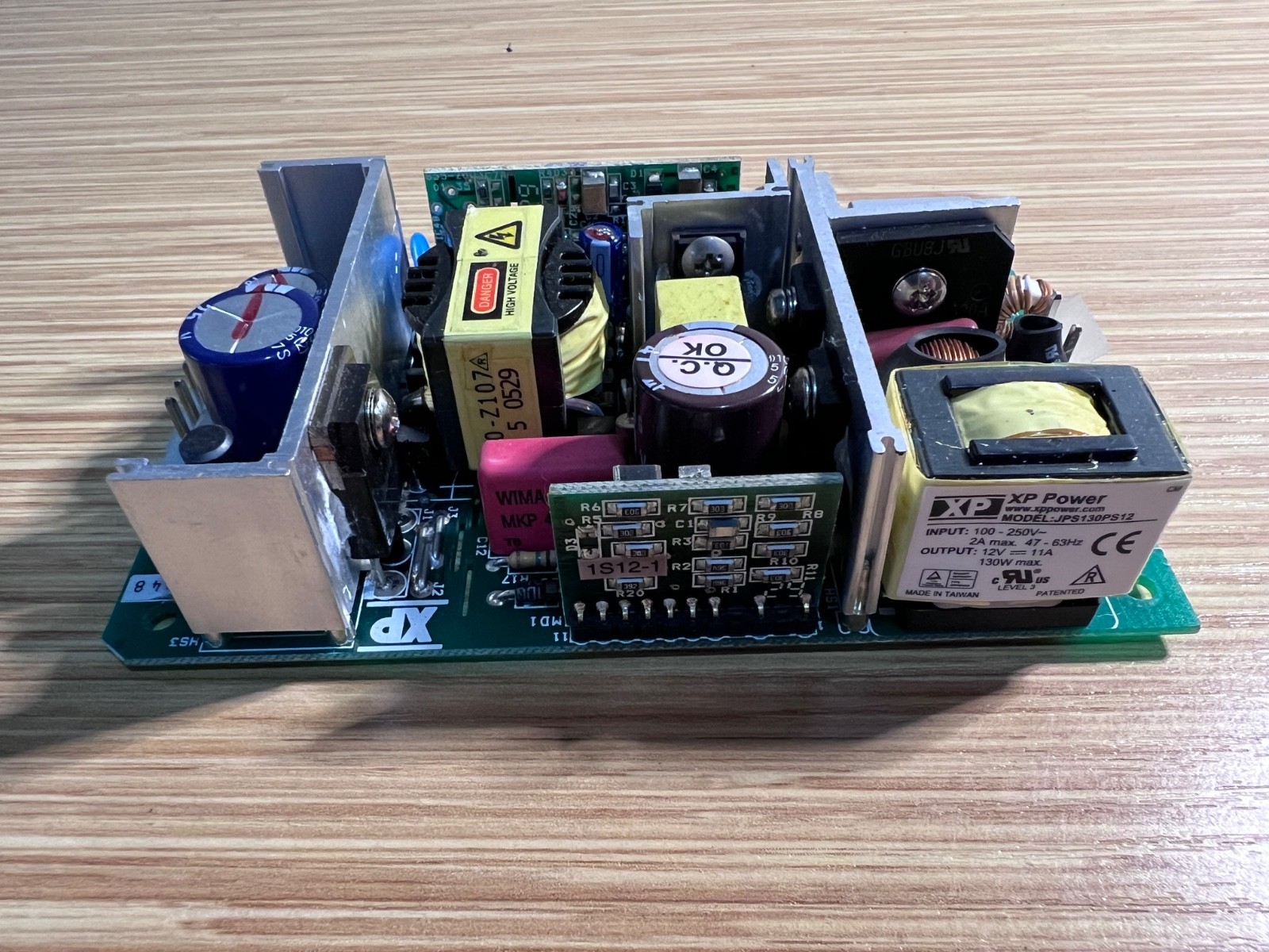 XP Power JPS130PS12 AC/DC Open Frame Power Supply
