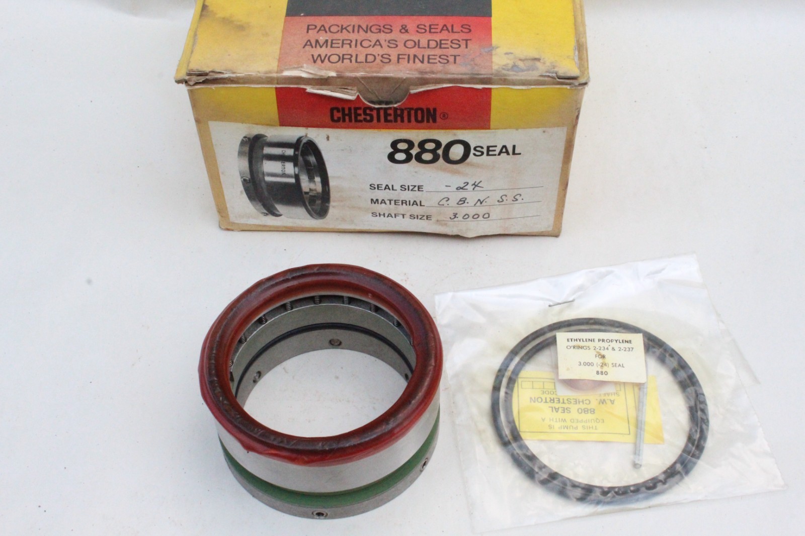 CHESTERTON 53017, 880 SEAL 3.000″, CBN/SS