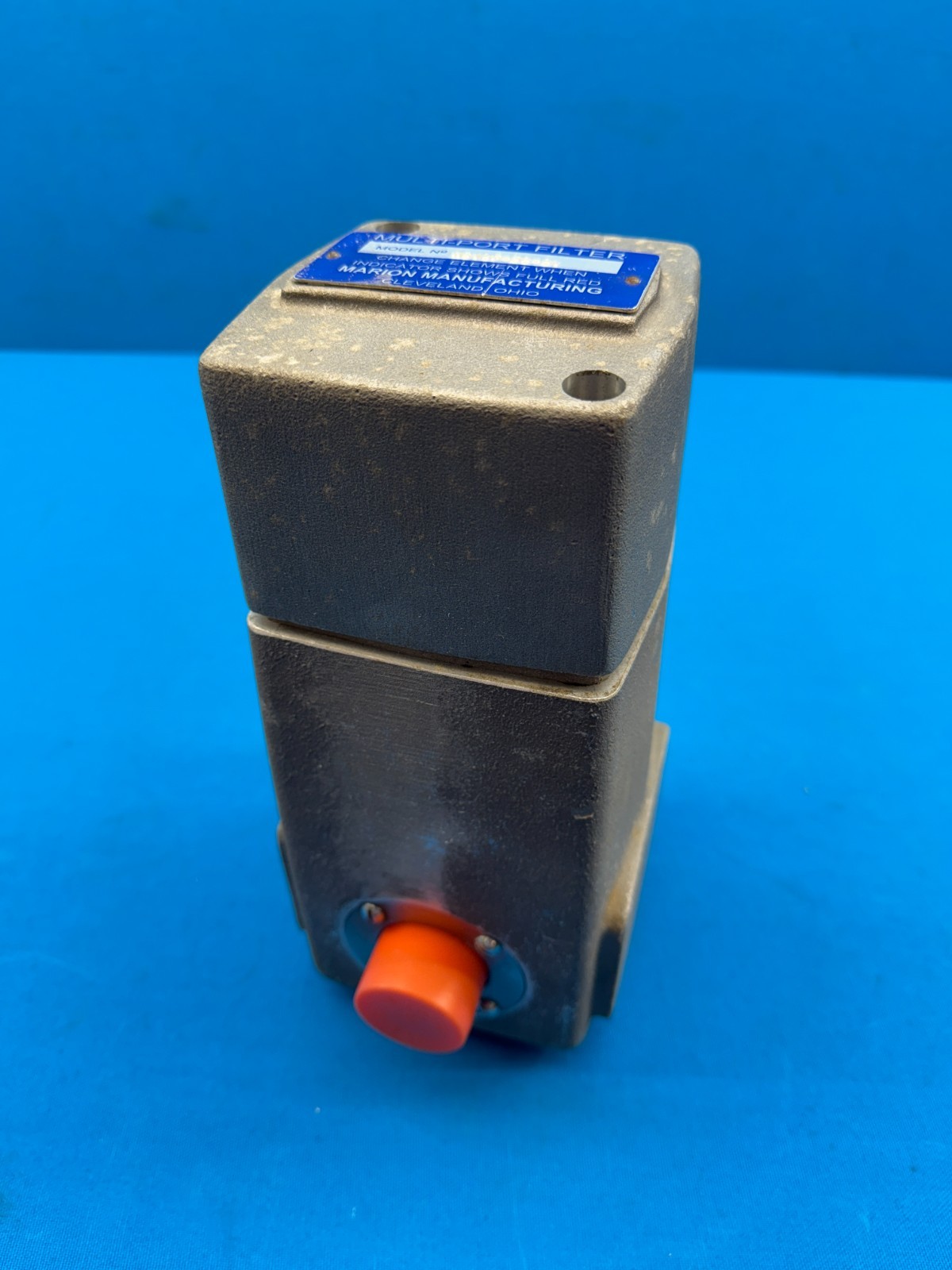 Marion Manufacturing MS10F-3B-B1 Multi-Port Filter Assembly