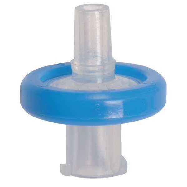 Zoro Select 11L850 Syringe Filter, PVDF, 0.45um, 13mm, PK75 (Formerly
