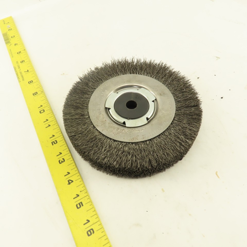 Advance Brush EPD 81114 PFERD 6″ x 1-1/16″ Wide Medium Face Wire Wheel Brush