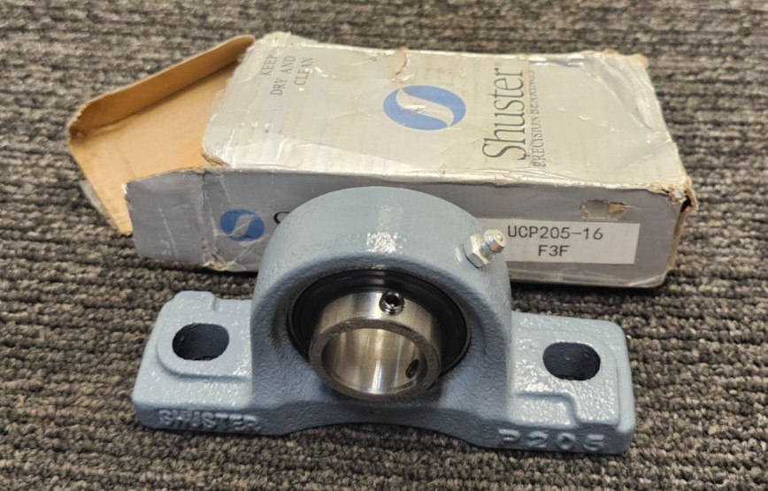 SHUSTER UCP205-16 1″ 2 BOLT PILLOW BLOCK BEARING