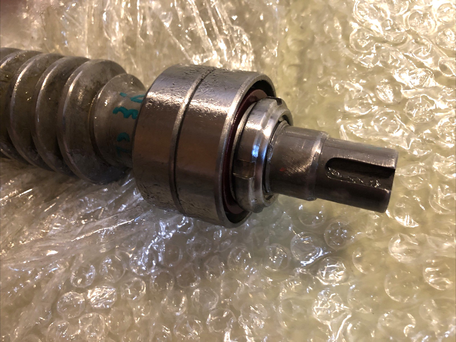 Minster? Worm Gear Shaft CX1-450-03 1301 (2023-3-9) looks unused