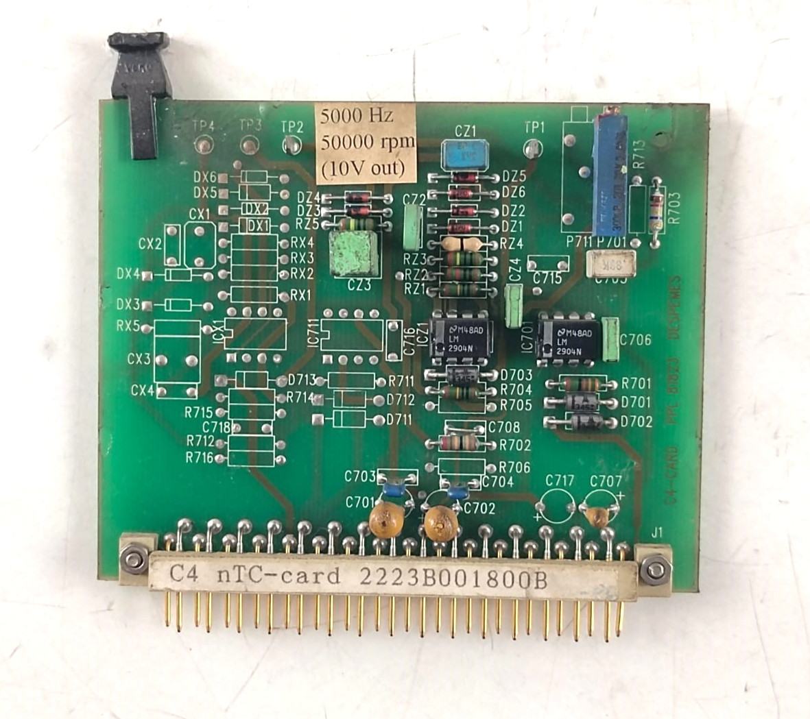 Wartsila 2223B001800B C4 nTC Pcb Card