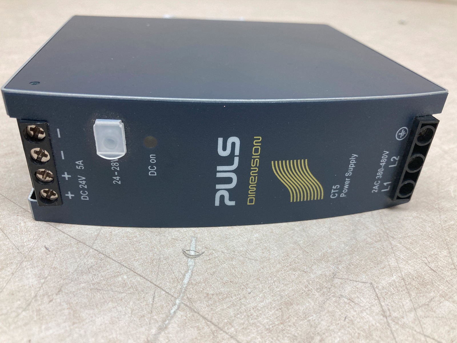 Lot of 2 PULS Dimension CT5 Power Supply CT5.241 3Phase 24V 5A 120W