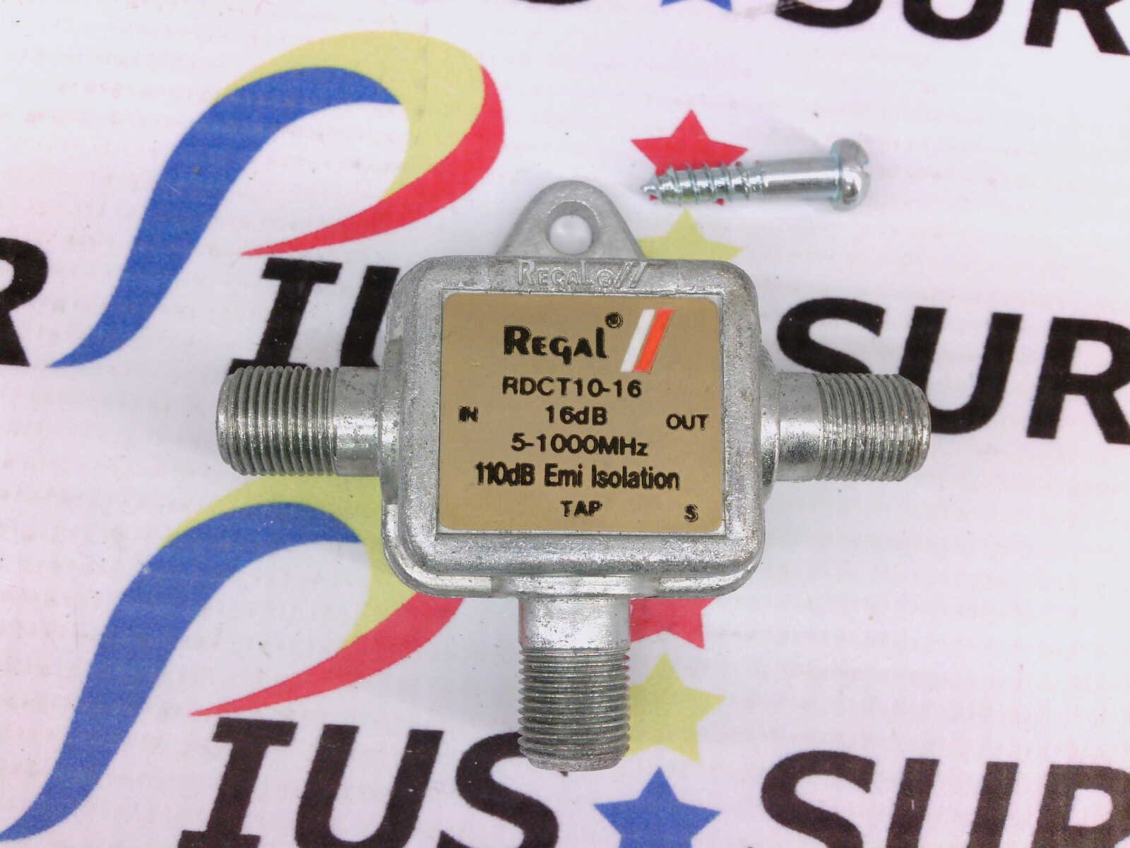 NSOP Regal RDCT10-16 16db 5-1000MHz Coaxial Cable Directional Tee T Coupler Spli