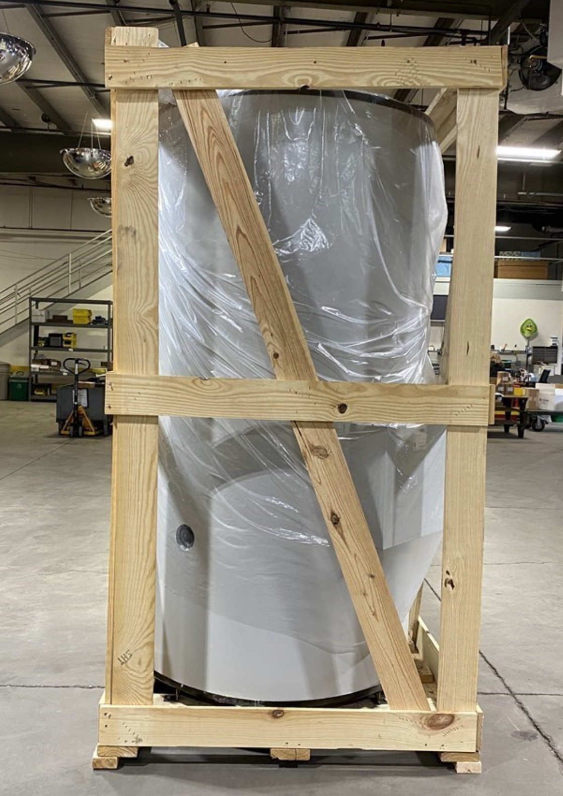 Lochinvar Lock-Temp RGA0504 Jacketed and Insulated Storage Tank, 504 gal Tank