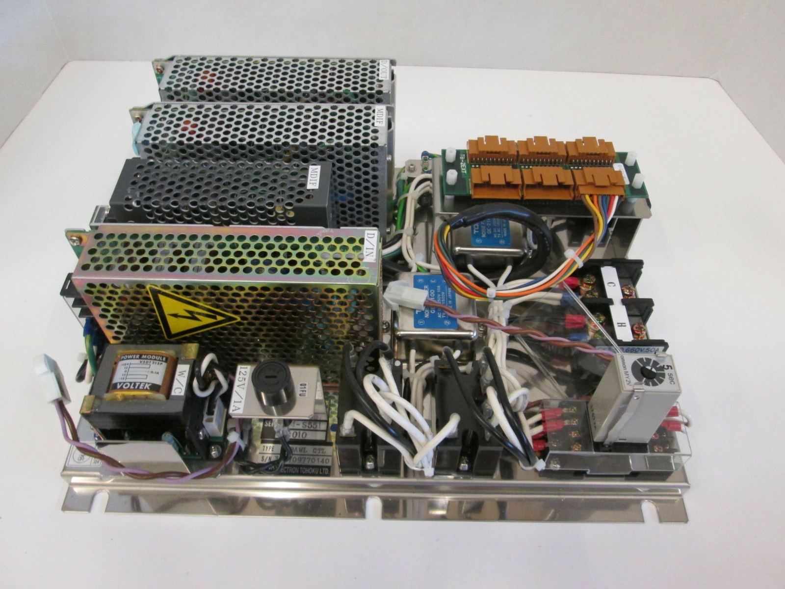 TEL Tokyo Electron SD5-S060-C067, T-BAWL Control Unit and Power Supply Pack