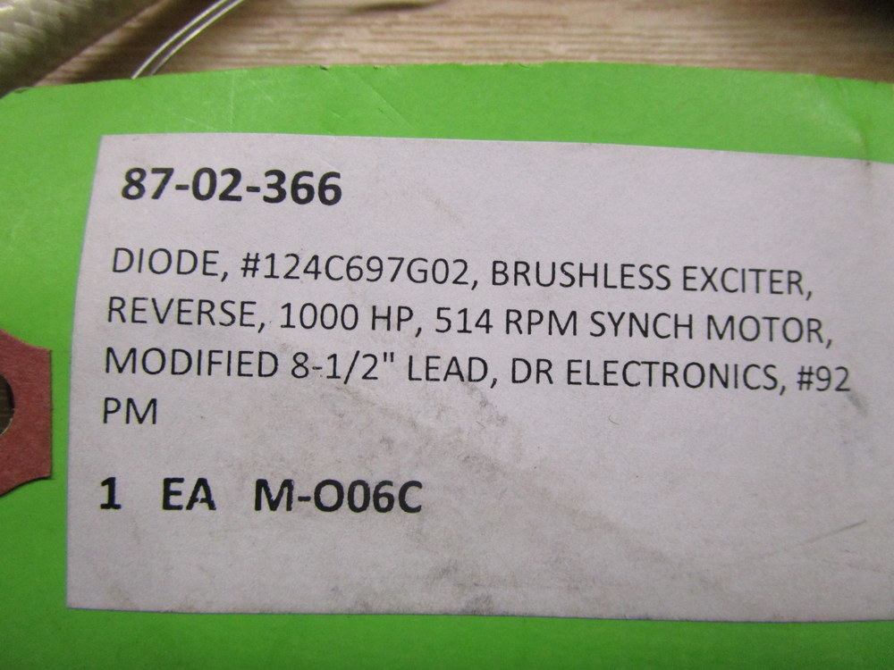 IR 153B252F08 Rectifier MO06C