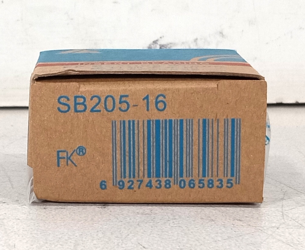 1 NEW FK SB205-16 2 SET SCREW 1″ BORE INSERT BEARING NIB ***MAKE OFFER***