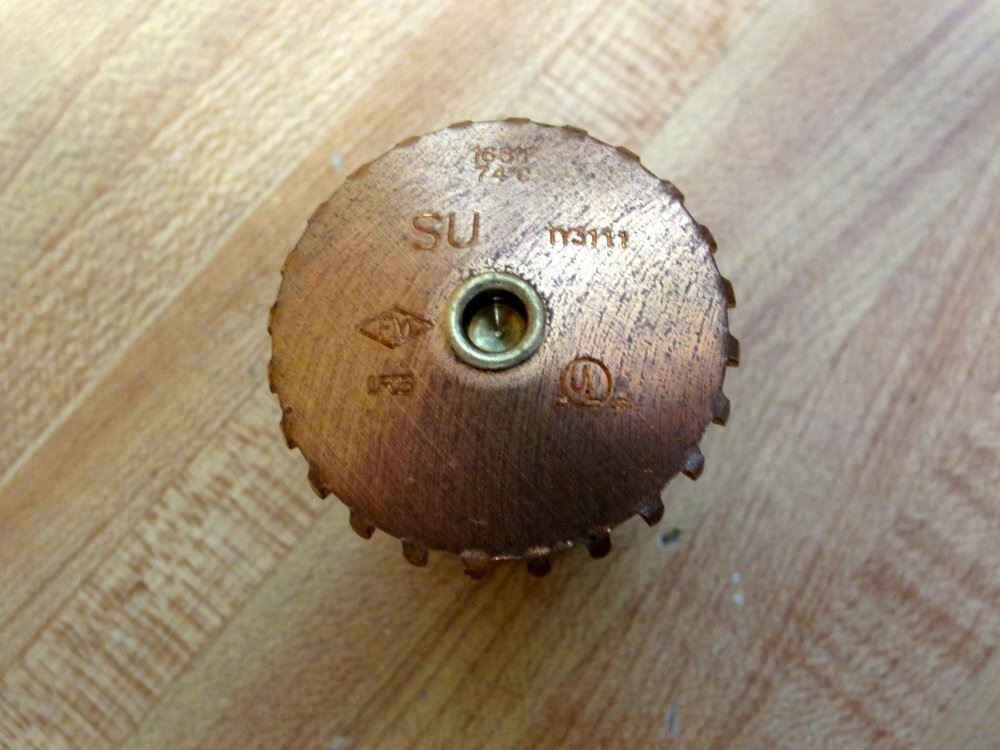 Part SU Upright Sprinkler Head TY3111