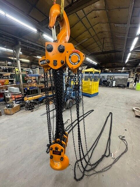 HARRINGTON CB400 40 TON HAND CHAIN HOIST 12′ LIFT