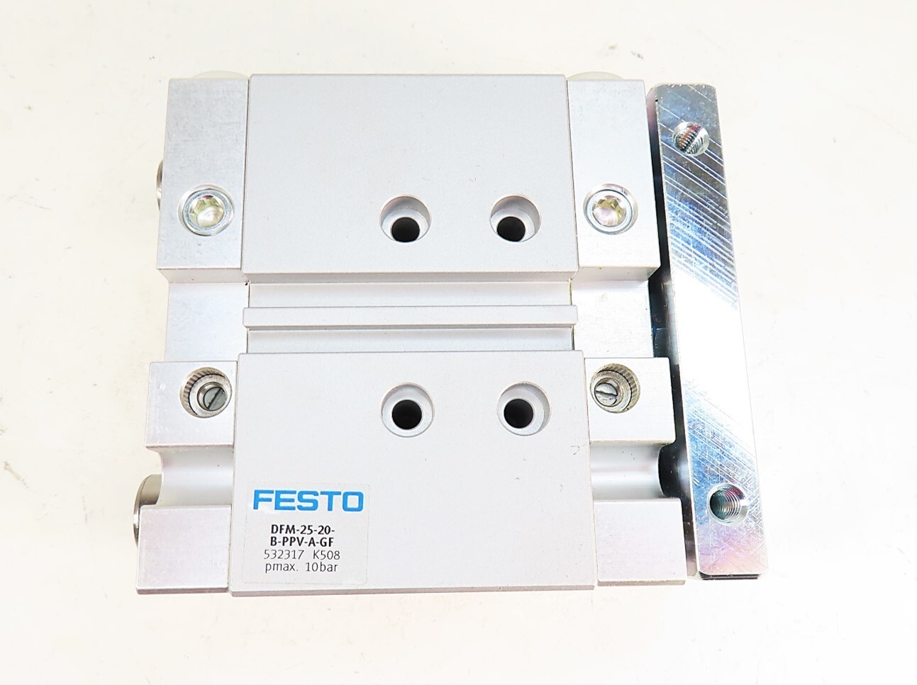 Festo DFM-25-20-B-PPV-A-GF Guided Drive Cylinder 25mm Piston x 20 mm Stroke NEW