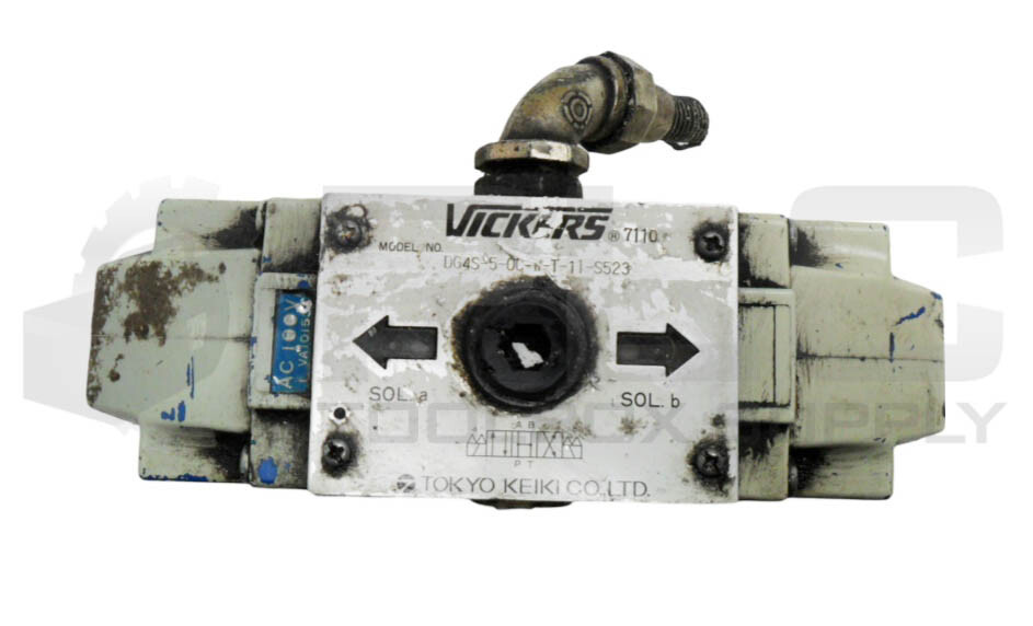 VICKERS DG4S-5-0C-W-T-11-S523 SOLENOID VALVE W/ VA10153 COIL