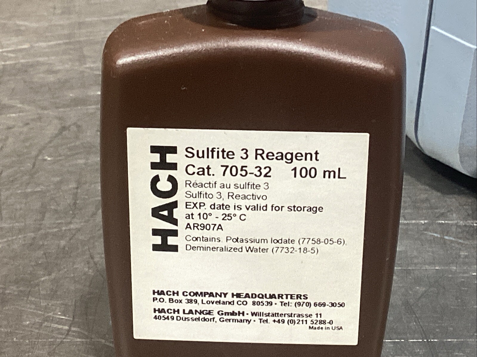 HACH Sulfite Test Kit Model: SU-5 Cat.:1480-02 Expired See Pictures For Details