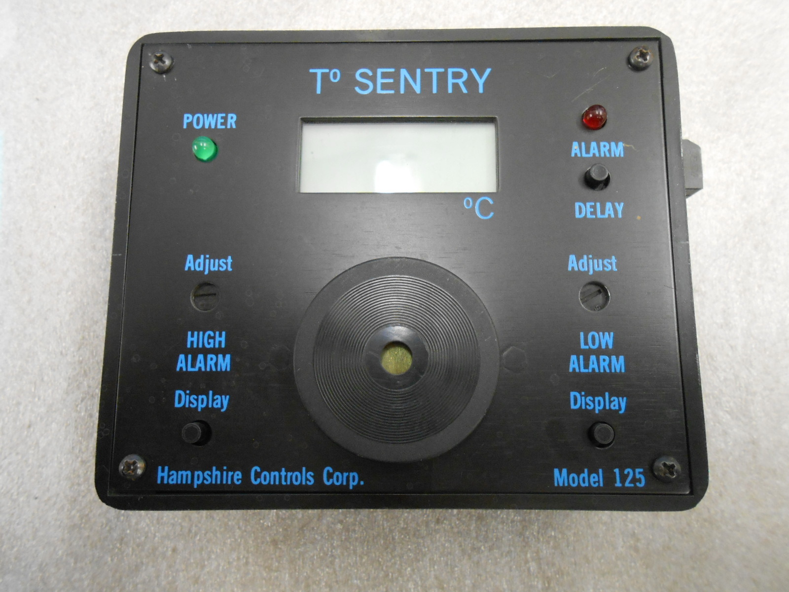 HAMPSHIRE CONTROLS CORP.MODEL 125, 125-50HLR TEMPERATURE ALARM