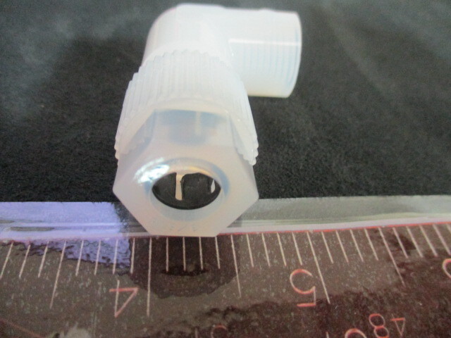 ENTEGRIS-FLUOROWARE FE6-4GN-1 FITTING, FEMALE ELBOW QUIKGRIP FE6-4GN-1