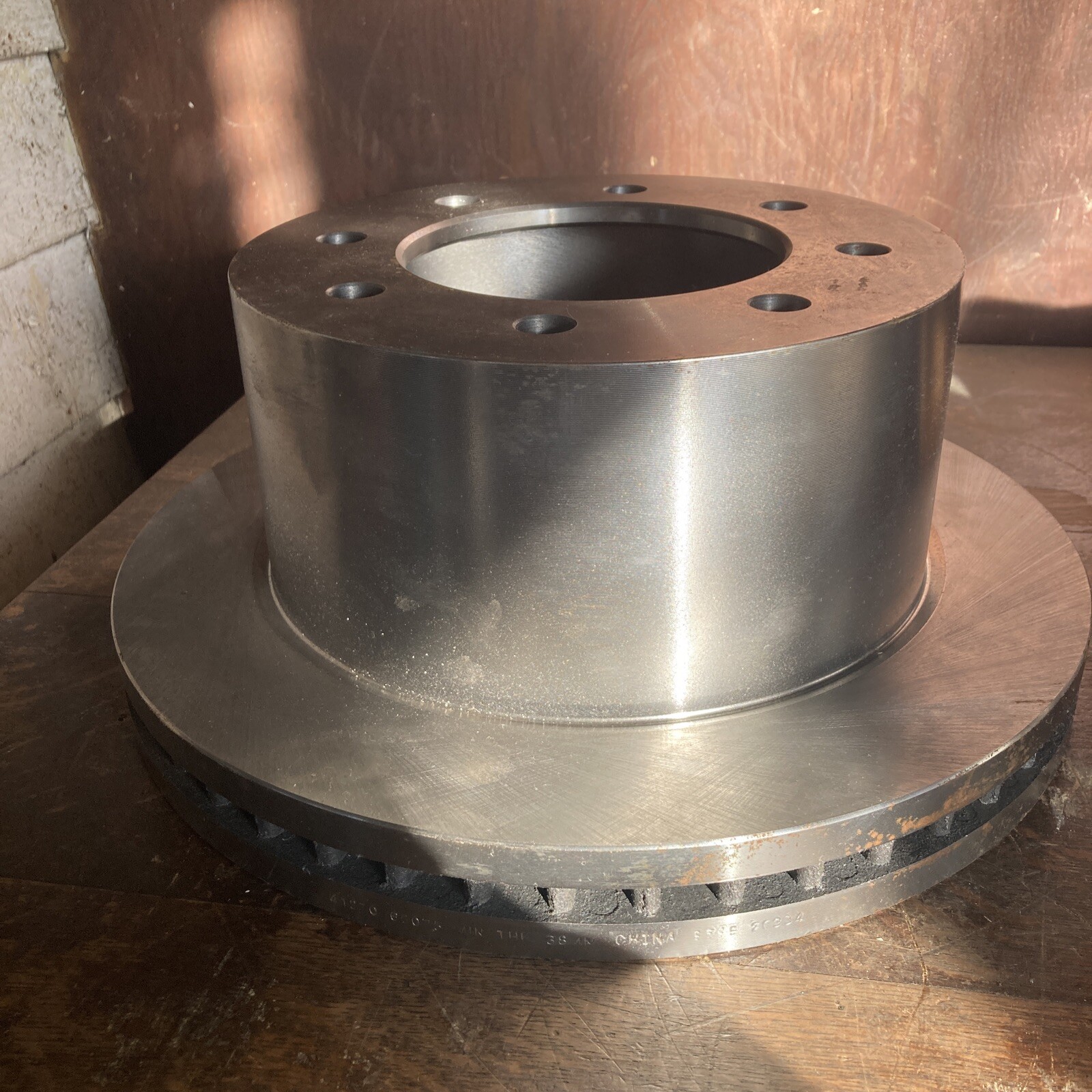 BRAKE ROTOR AND HUB 41270 66075 MIN THK 38MM 8 Bolt
