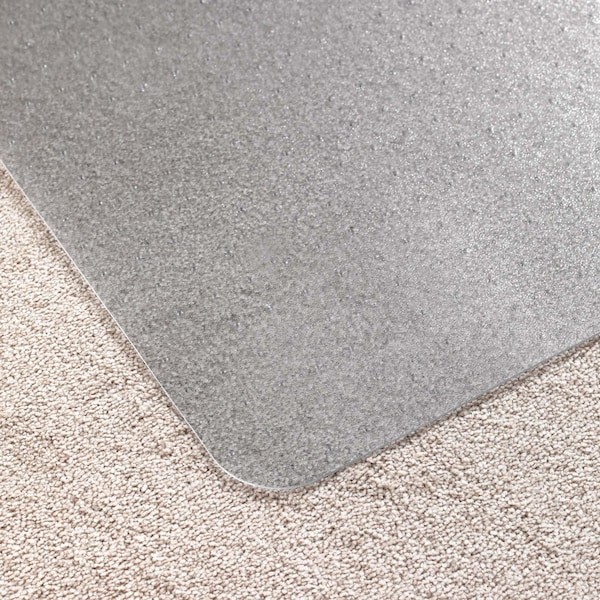 Floortex Fr319226lv Chair Mat 36″X48″, Traditional Lip Shape, Clear, For Carpet