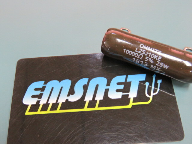 OHMITE L25J10KE Qty of 6 per Lot 10 kOhms ±5% 25W Wirewound Chassis Mount Res