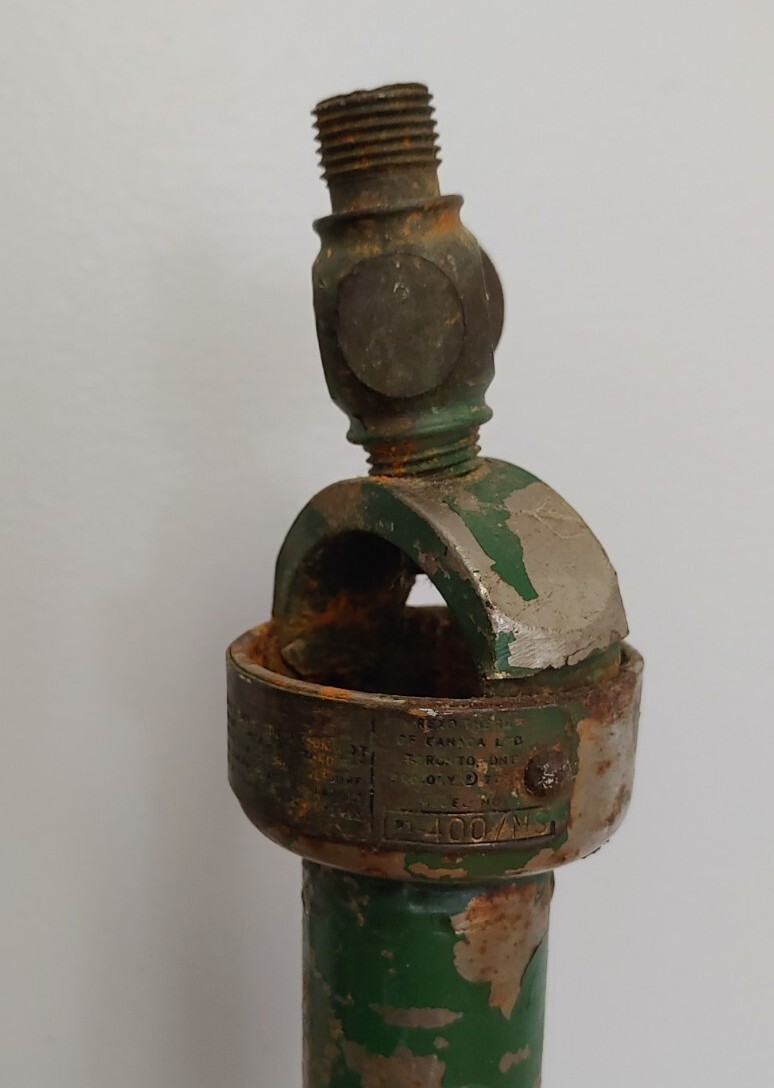 Vintage Industrial Utility Propane Torch Wand 39″ Tall ULC