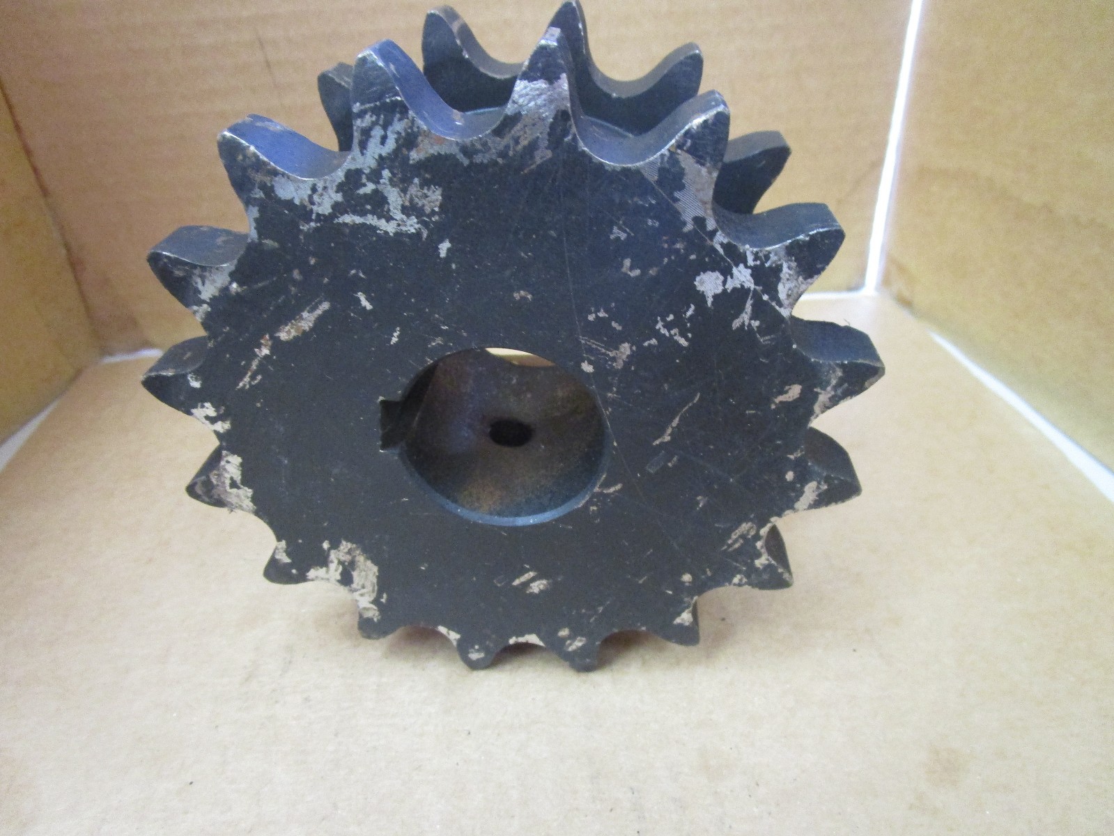 MARTIN SPROCKET DS16A16 DOUBLE SINGLE 1-9/16″ BORE 15/32″ KEYWAY 16 TEETH