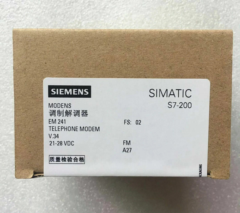 New Siemens 6ES7 241-1AA22-0XA0 Free Shipping New in Box New Factory Sealed PLC