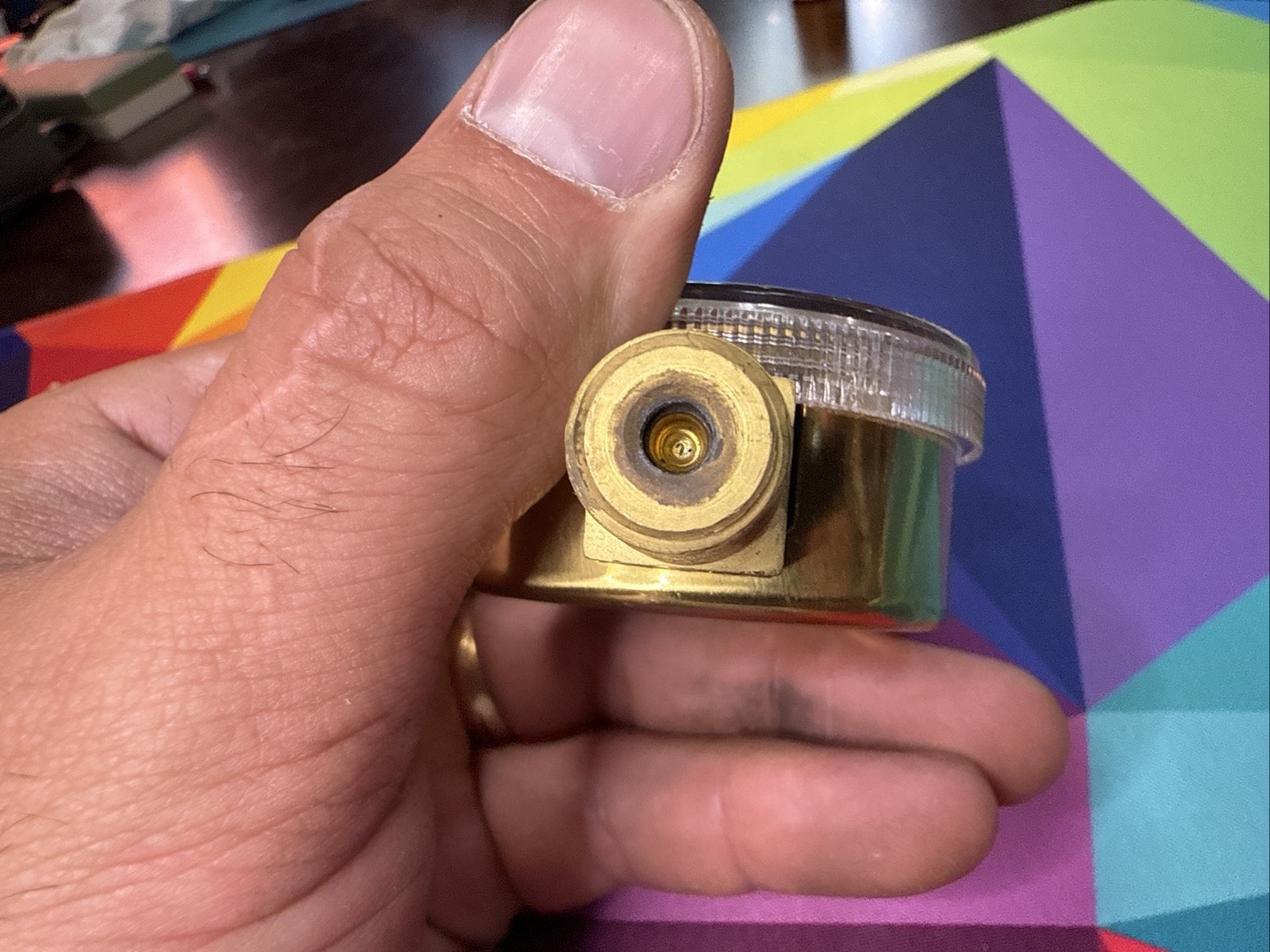 Ametek 2″ 4000 PSI Gauge 1/4″ LM SPEC 143403 P601